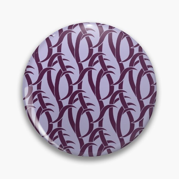 Item preview, Abstract snakes pattern in shades of purple designed and sold by aapshop.
