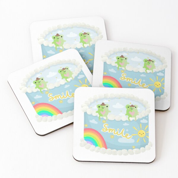 Item preview, happy lil frog cake designed and sold by Prettyinpinks.