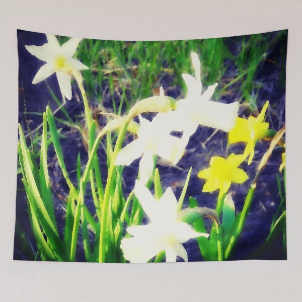 Item preview, Daffodils oil painting designed and sold by fowons.