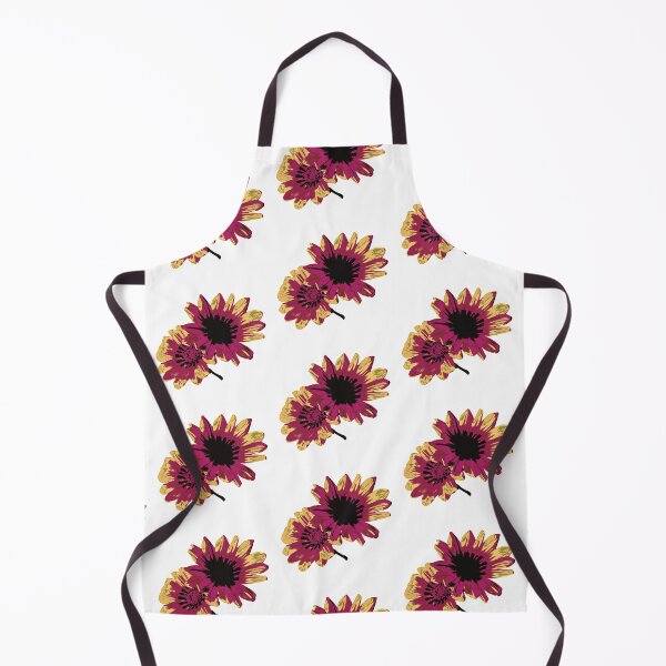 Item preview, Daisy Flowers Pop Art - pink & yellow designed and sold by Trixiloo.