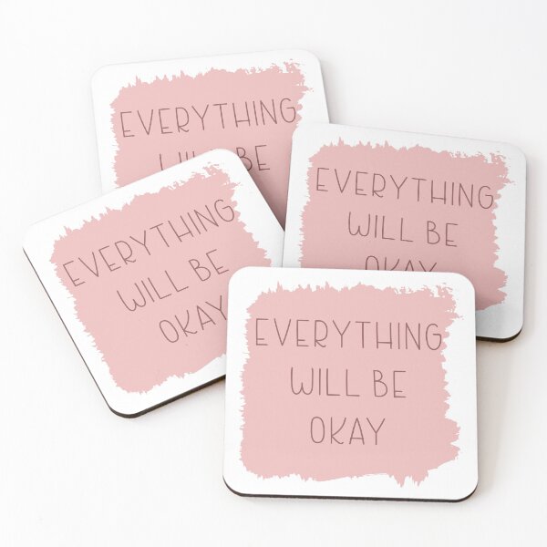 Item preview, Everything Will Be OK designed and sold by Violet Treasures.