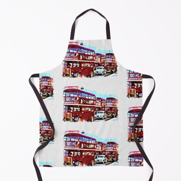 Item preview, Classic London Routemaster Bus: Watercolour designed and sold by mittie101.