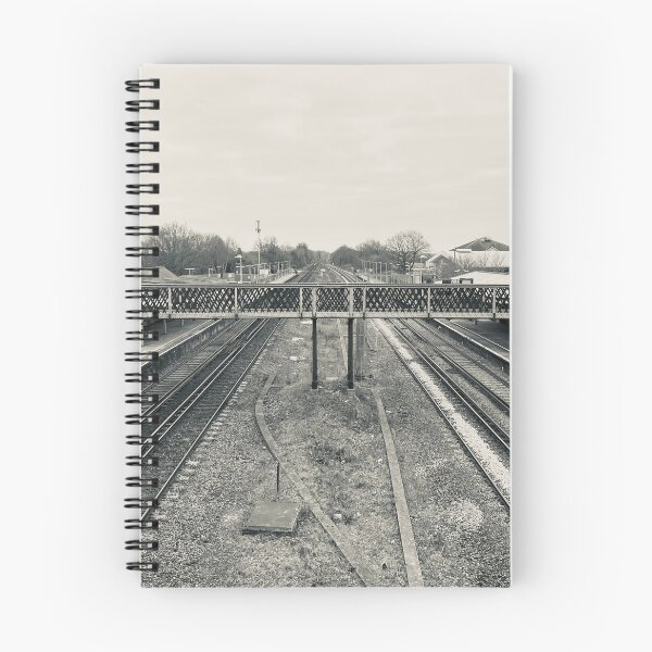 Item preview, Black and White Railway Station designed and sold by jellywobble.