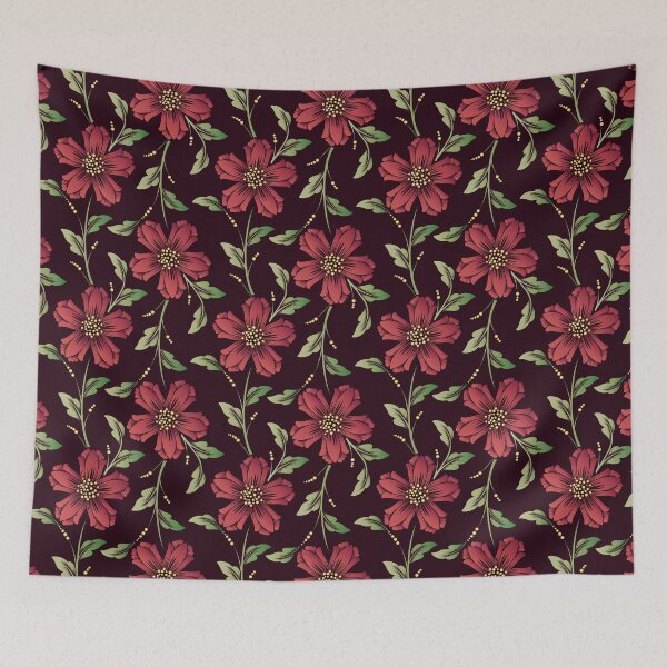 Item preview, Flor, seamless, patrón designed and sold by fahadabu.