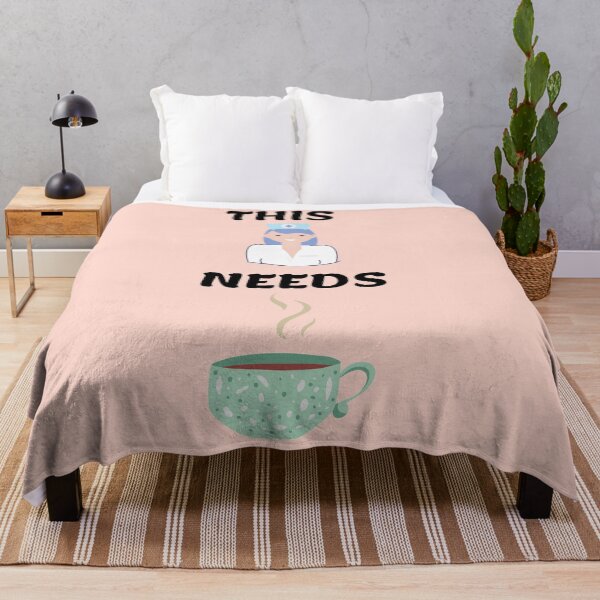 Item preview, This Nurse Needs A Coffee Clipart In Pink designed and sold by LuckyKermit.