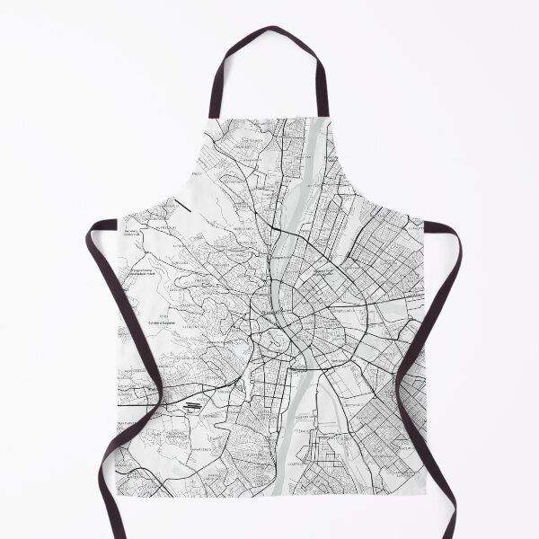 Item preview, Budapest, Hungary Map (Theme 1) designed and sold by Mapnify.