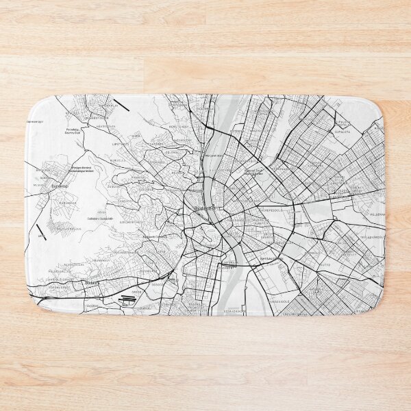 Item preview, Budapest, Hungary Map (Theme 1) designed and sold by Mapnify.