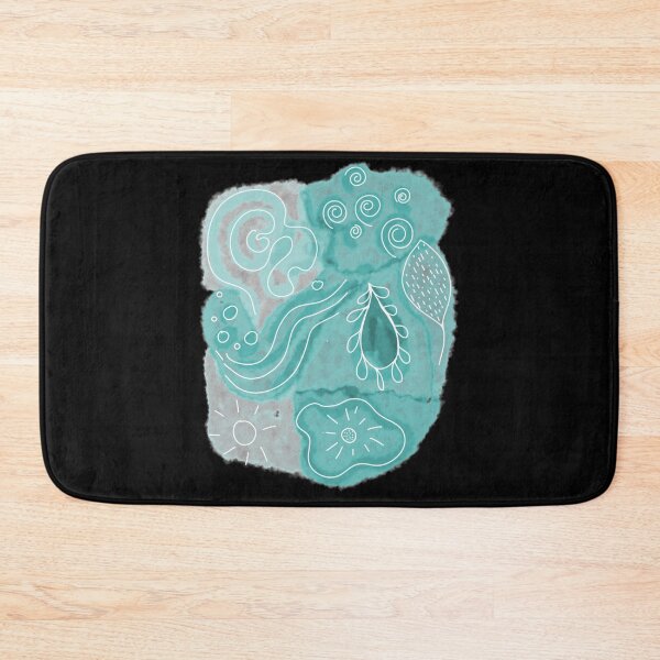 Item preview, Abstract Watercolor Petrol designed and sold by AOCreativeProd.