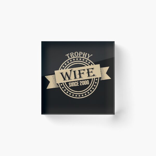 Item preview, Trophy Wife Since 2000 - Trophy Wife Graphic and Sticker Pack designed and sold by WilsonCreekArts.