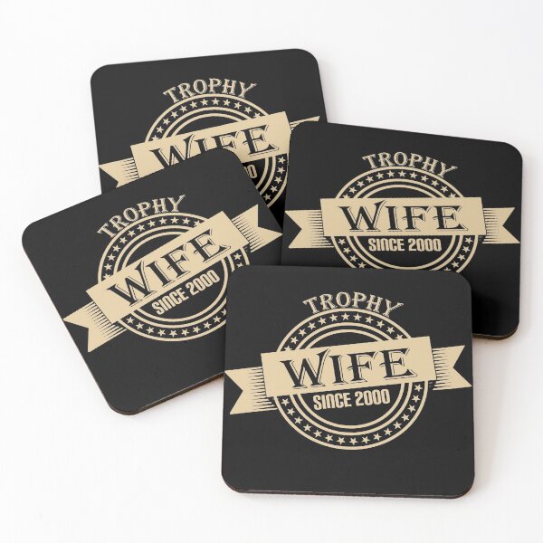 Item preview, Trophy Wife Since 2000 - Trophy Wife Graphic and Sticker Pack designed and sold by WilsonCreekArts.