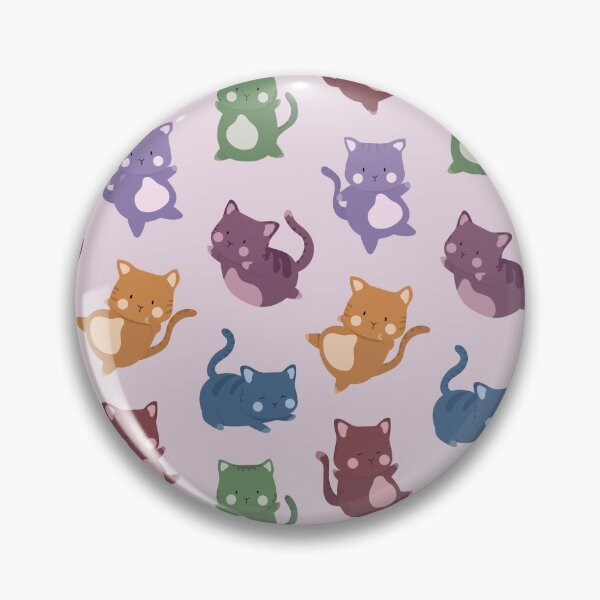 Item preview, Kitten collage pink designed and sold by bunbiz.