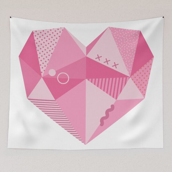 Aperçu de l'œuvre Coeur rose créée et vendue par ToTheCore.
