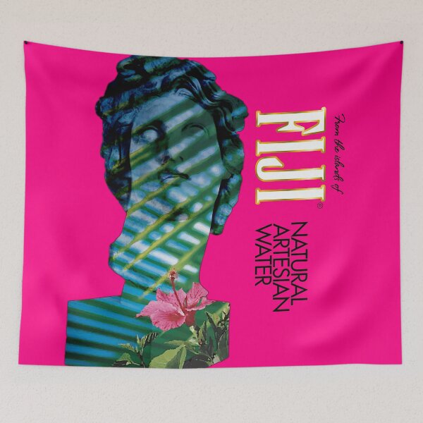 Item preview, Fiji Water Vaporwave Helios Statue Vintage Retro Lofi designed and sold by custom-firmware.