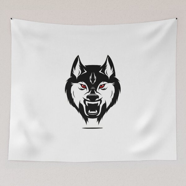 Item preview, Wild wolf face. Vector Illustration designed and sold by deepakrode7.