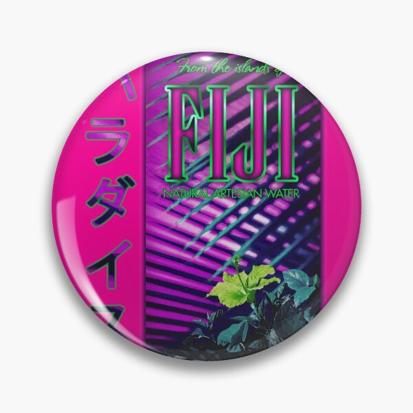 Item preview, Fiji Water Vaporwave Japan Japanese Retro Vintage Nostalgia designed and sold by custom-firmware.
