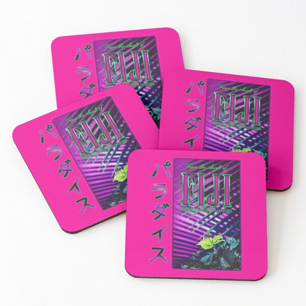 Item preview, Fiji Water Vaporwave Japan Japanese Retro Vintage Nostalgia designed and sold by custom-firmware.