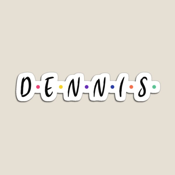 Aperçu de l'œuvre Nom de Dennis créée et vendue par Teelogic.