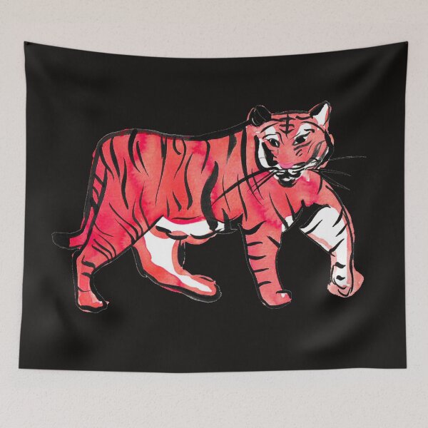 Item preview, Majestic Tiger - Red Palette  designed and sold by Niina  Niskanen.