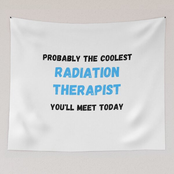 Item preview, The Coolest Radiation Therapist - Funny Faded Retro (Black Font) designed and sold by LifeInSummary.