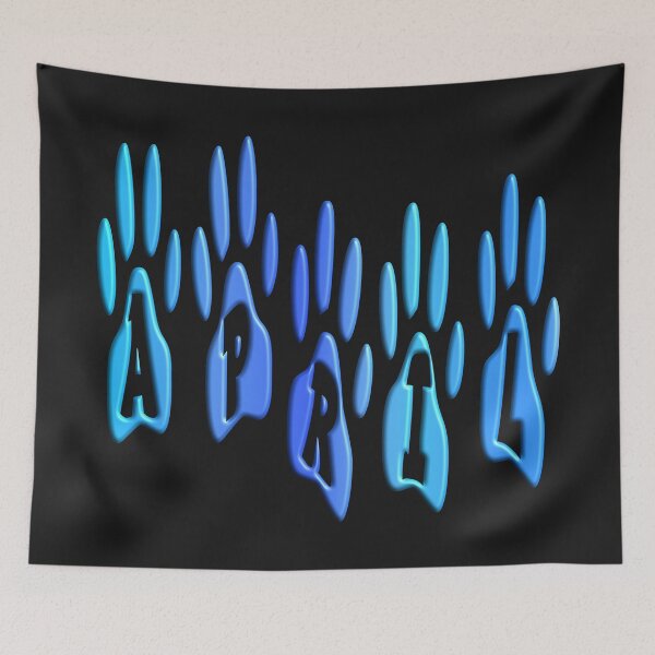 Item preview,  IN APRIL WE WEAR BLUE - WORLD AUTISM DAY IN BLUE designed and sold by Ralek.