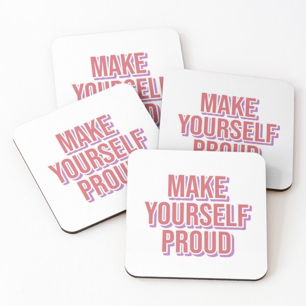 Item preview, MAKE YOURSELF PROUD designed and sold by Happy  Soul Store.