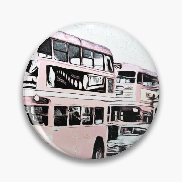 Item preview, Iconic London Routemaster Bus: Faded Watercolour designed and sold by mittie101.