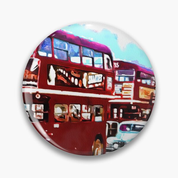 Item preview, Classic London Bus: Old Masters Style Painting designed and sold by mittie101.