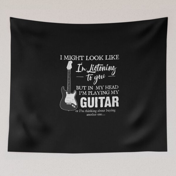 Item preview, I Might Look Like I'm Listening to You Music Guitar designed and sold by BTGTEES.