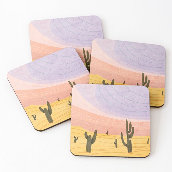 Item preview, cactus desert  designed and sold by m00n1night.