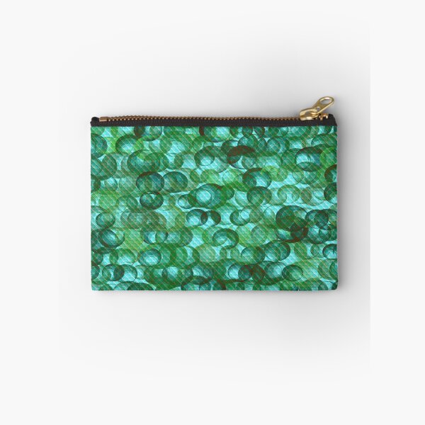 Item preview, Shades of Green Bubbles Pattern Design 01 designed and sold by vortexatelier.