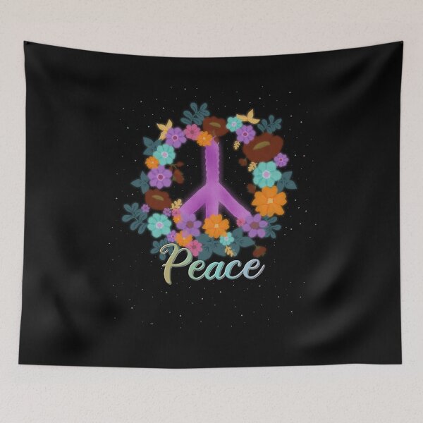 Item preview, Peace Hippies Woodstock Retro designed and sold by AOCreativeProd.