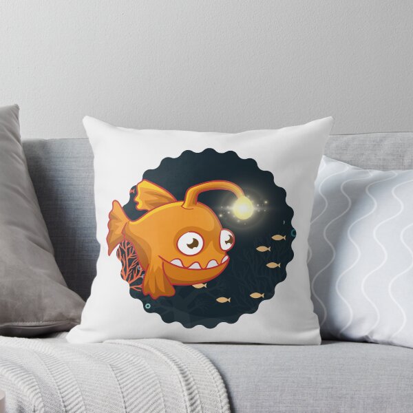 Item preview, Frogfish Lanternfish In The Dark designed and sold by ElBeDesigns.