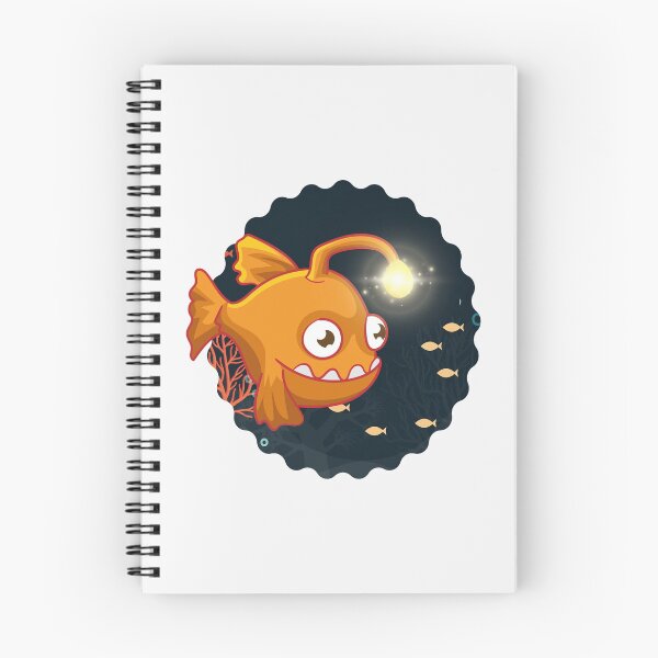 Item preview, Frogfish Lanternfish In The Dark designed and sold by ElBeDesigns.