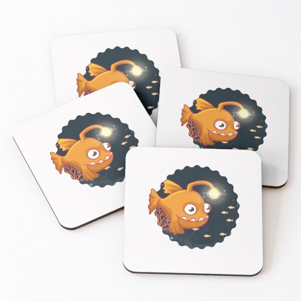Item preview, Frogfish Lanternfish In The Dark designed and sold by ElBeDesigns.