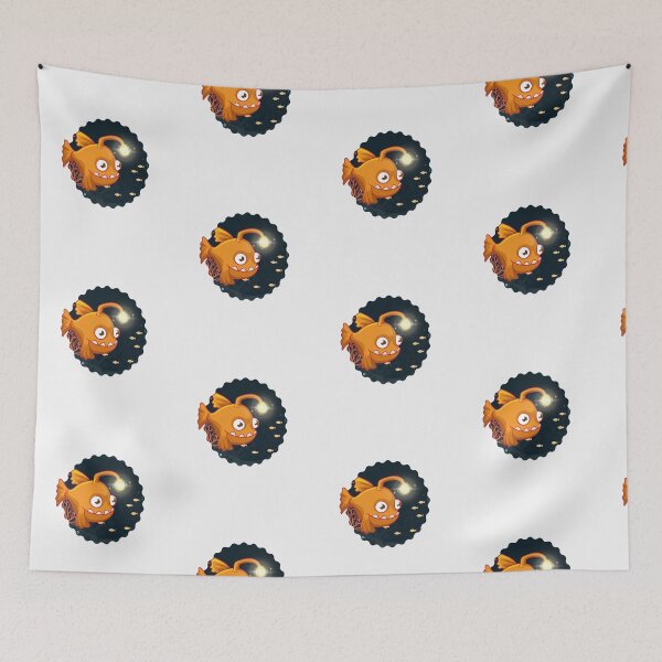 Item preview, Frogfish Lanternfish In The Dark designed and sold by ElBeDesigns.