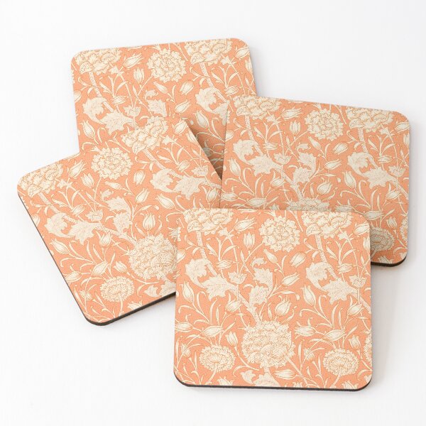Item preview, Floral Pattern, peach designed and sold by Crayonjar.