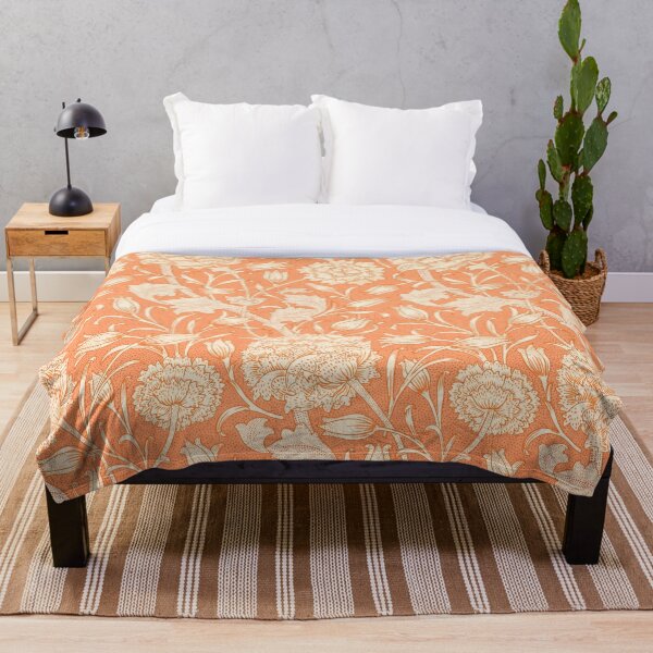 Item preview, Floral Pattern, peach designed and sold by Crayonjar.