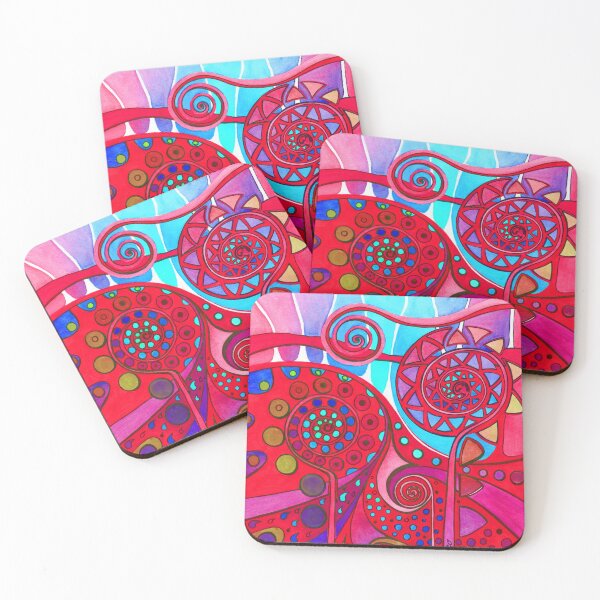 Item preview, AURORA BOREALIS RED designed and sold by DeyanaDeco.