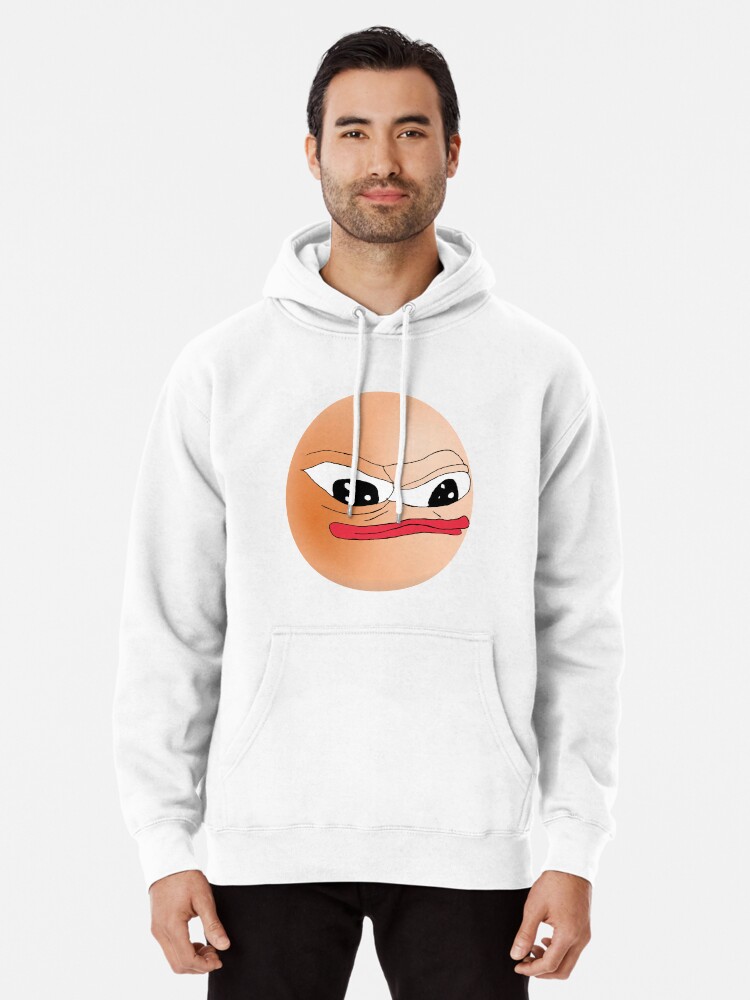  Pepega Emote Funny Meme Pullover Hoodie : Clothing, Shoes &  Jewelry