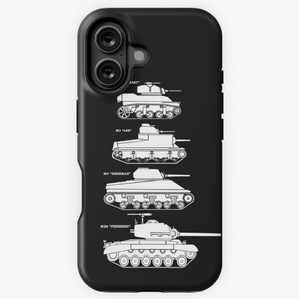 Vista previa del artículo con la obra «Colección de tanques de la Segunda Guerra Mundial de EE. UU.», diseñado y vendido por rogue-design.