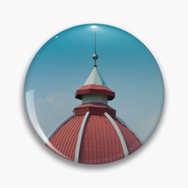 Item preview, Top of red dome with cloud and blue sky designed and sold by TravelDrone.