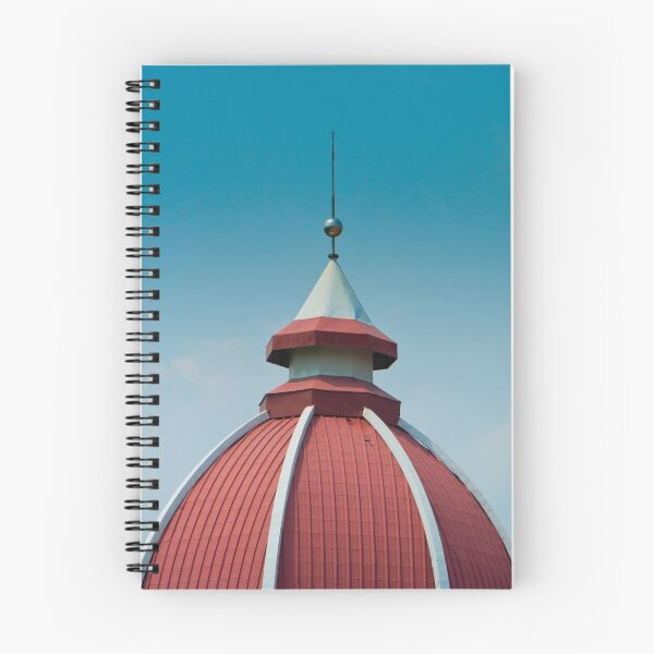 Item preview, Top of red dome with cloud and blue sky designed and sold by TravelDrone.