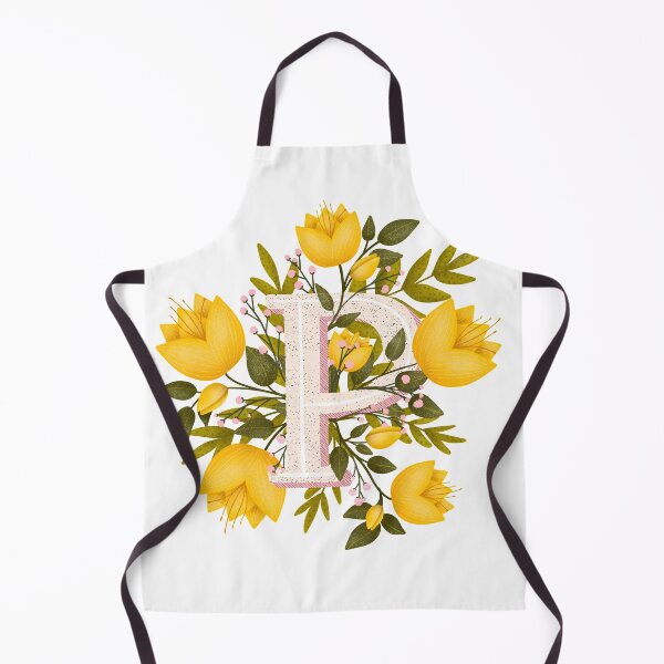 Item preview, Floral letter P monogram designed and sold by AKart19.