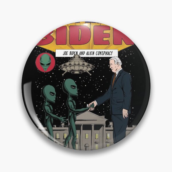 Artikelvorschau, Joe Biden und Alien Verschwörung entworfen und verkauft von aref54311.