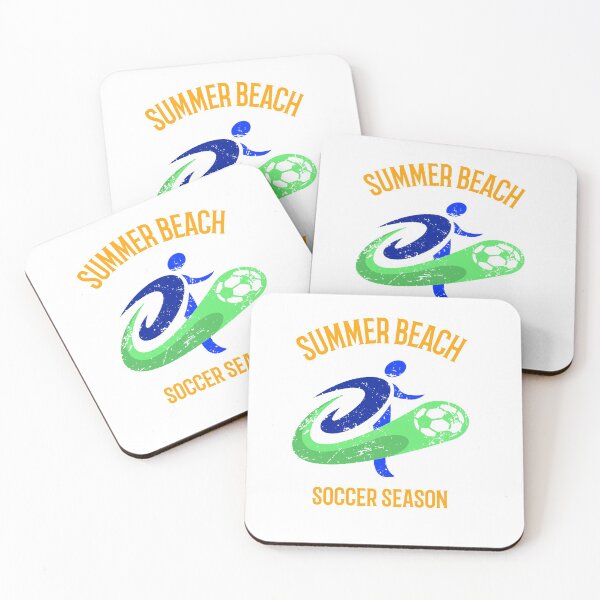 Item preview, Temporada de fútbol playa de verano designed and sold by Socool101.