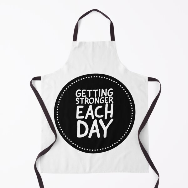Item preview, Gym Motivation- Getting stronger each day motivational quotes designed and sold by MNSDesignHub.