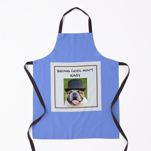 Item preview, " BEING COOL AIN'T EASY " CUTE DOG DESIGN designed and sold by findsbyjune374.