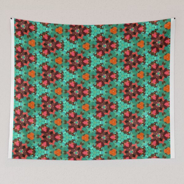 Item preview, red green orange designed and sold by ritusdesigns.