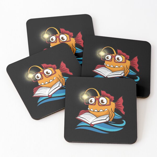 Item preview, Frogfish With Book designed and sold by ElBeDesigns.