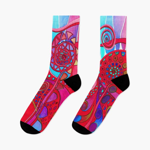 Item preview, AURORA BOREALIS RED designed and sold by DeyanaDeco.